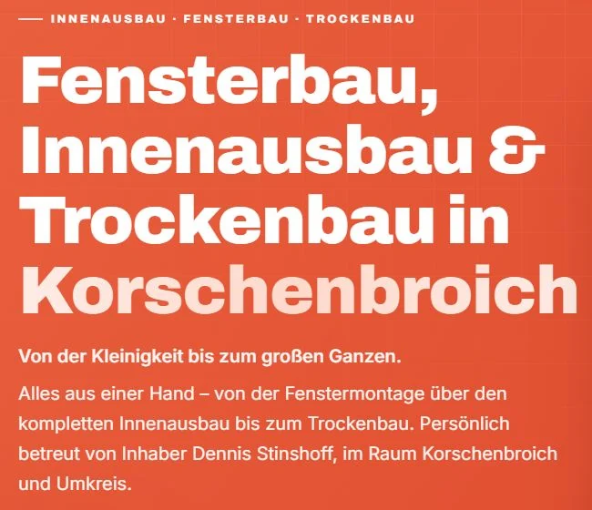 Website-Ansicht von DSt Bauleistungen